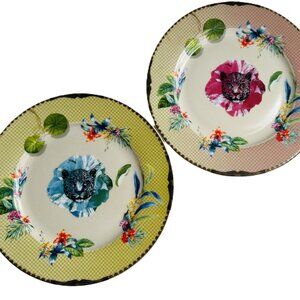 2 Gracie China Wild Summer 7.5-inch Dessert Plates